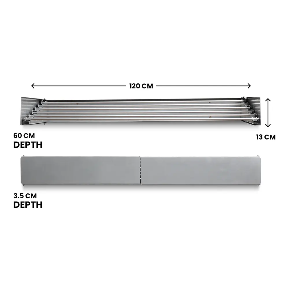 Modern decorative clothes dryer 120 CM