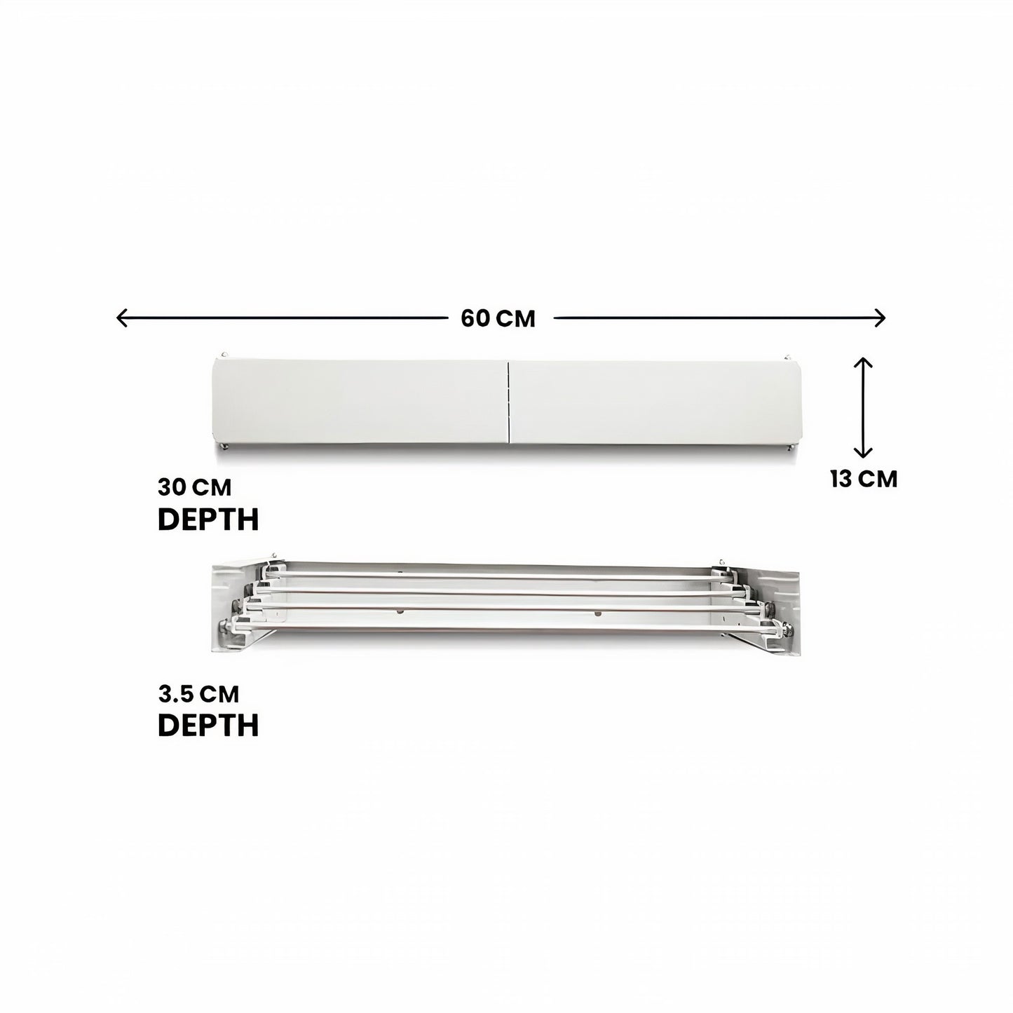 Modern decorative clothes dryer 60 CM