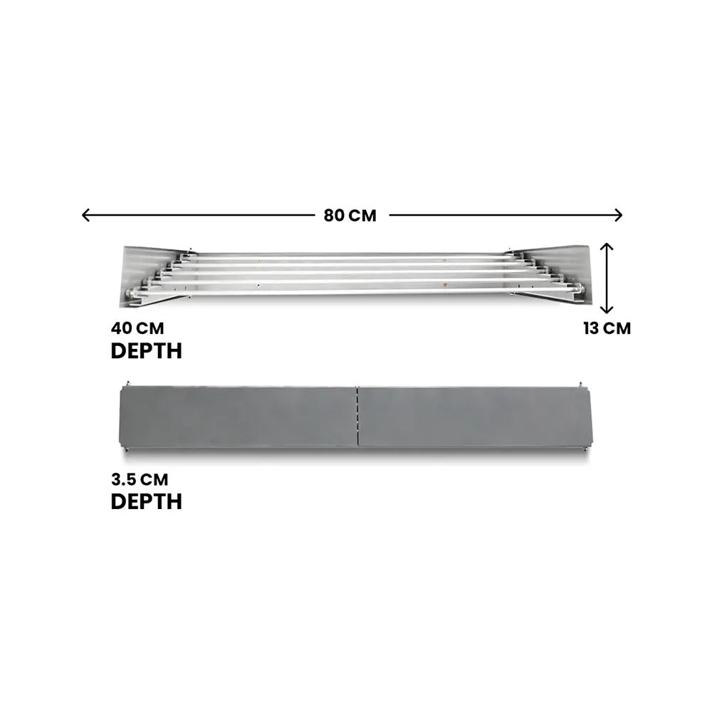 Modern decorative clothes dryer 80 CM