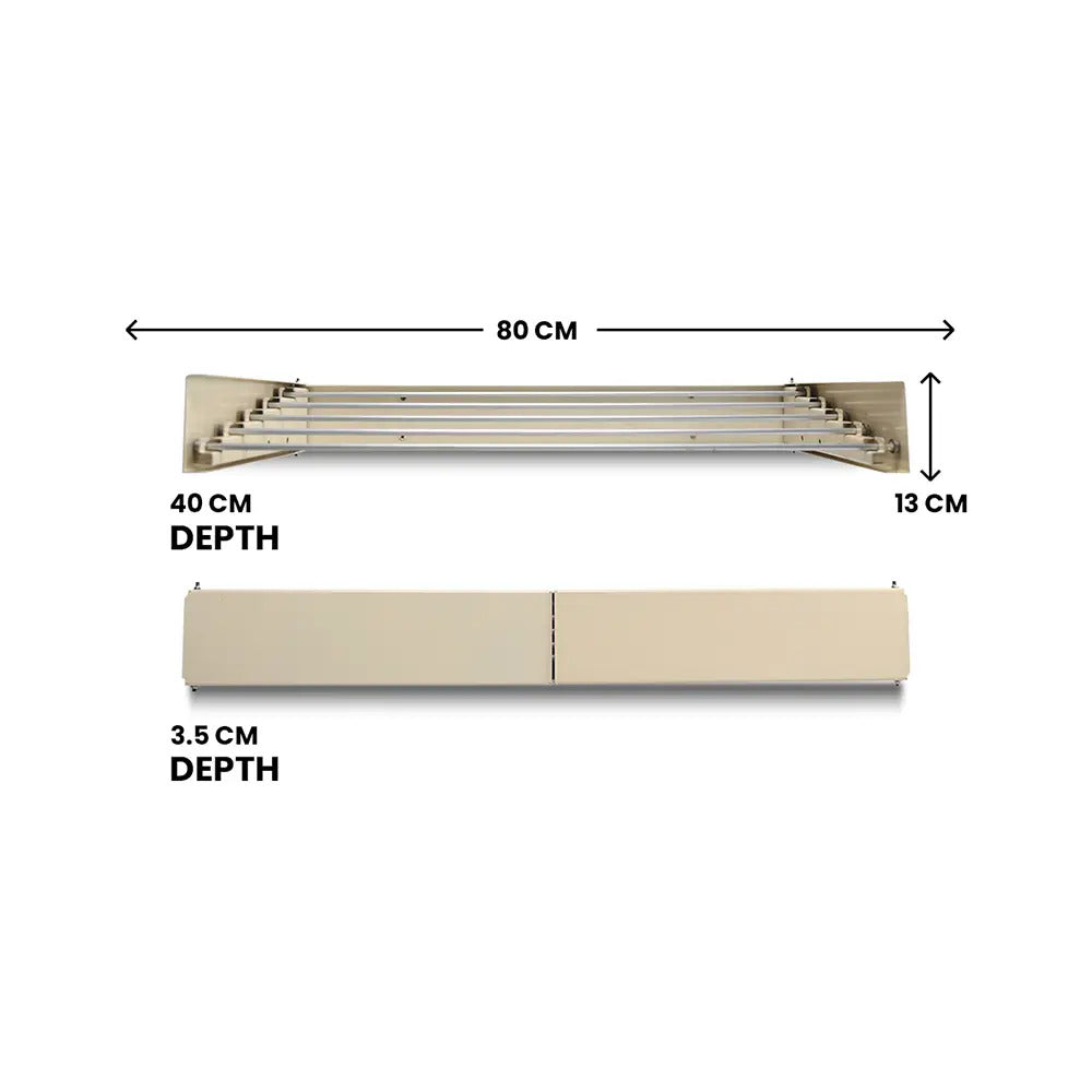 Modern decorative clothes dryer 80 CM