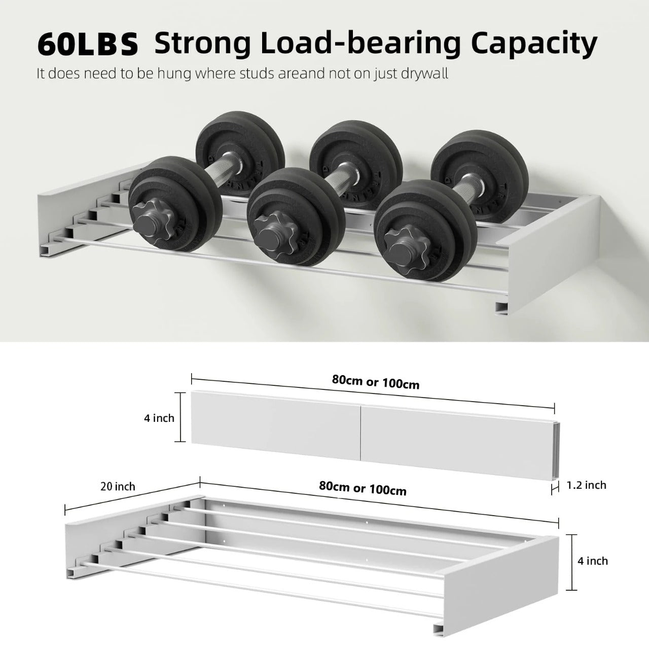 Modern decorative clothes dryer 60 CM