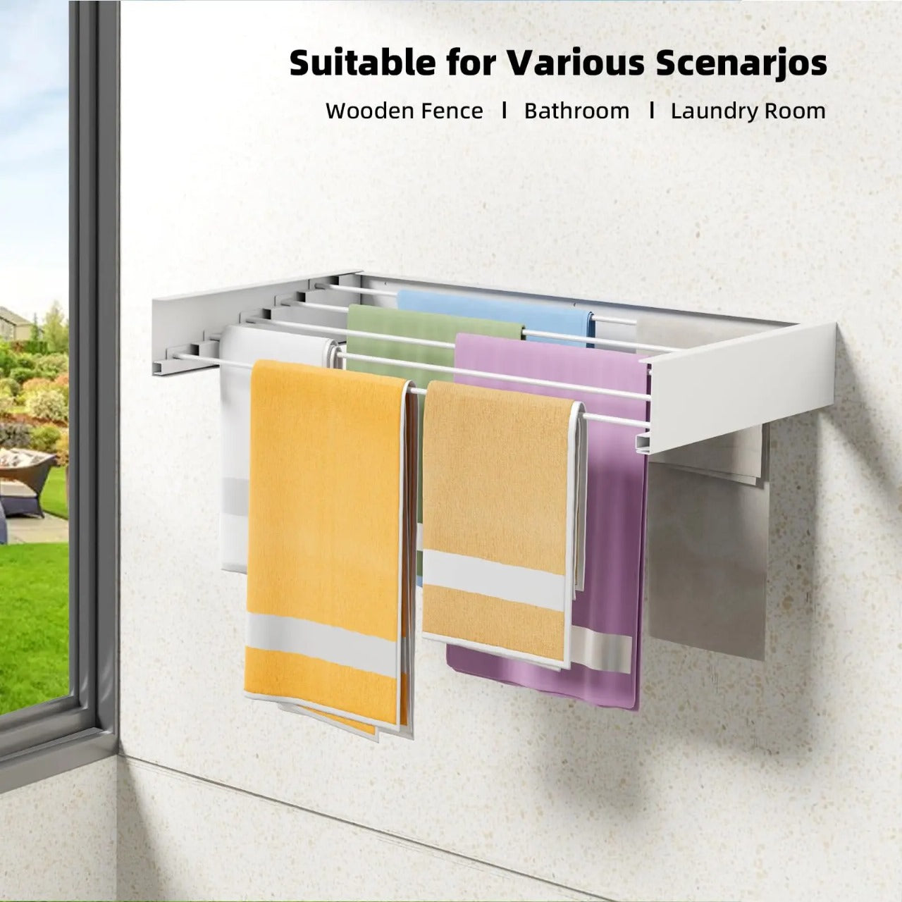 Modern decorative clothes dryer 60 CM