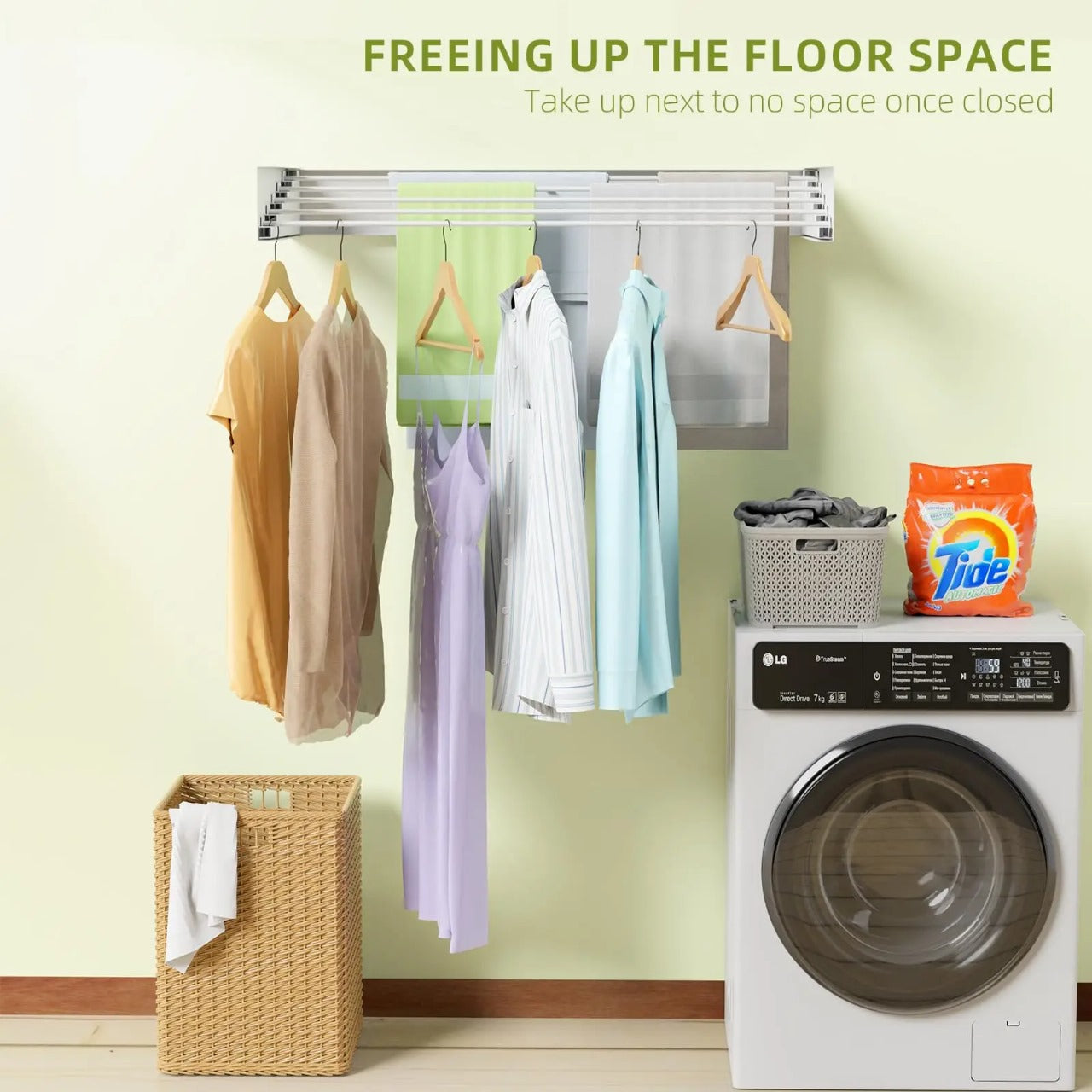 Modern decorative clothes dryer 60 CM