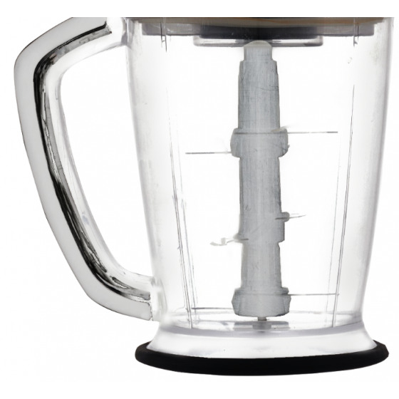 كبة الترا ، سعة 1.5 لتر، بقوة 450 وات، ابيض و اسود